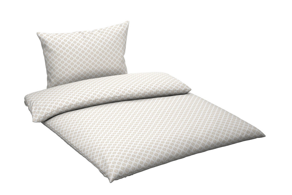 POSTELJNINA 140/200 cm flanela bež  - bež, Konvencionalno, tekstil (140/200cm) - Esposa