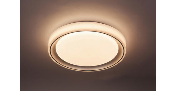 LED-DECKENLEUCHTE 40/7,53 cm   - Weiß, Basics, Kunststoff/Metall (40/7,53cm) - Novel