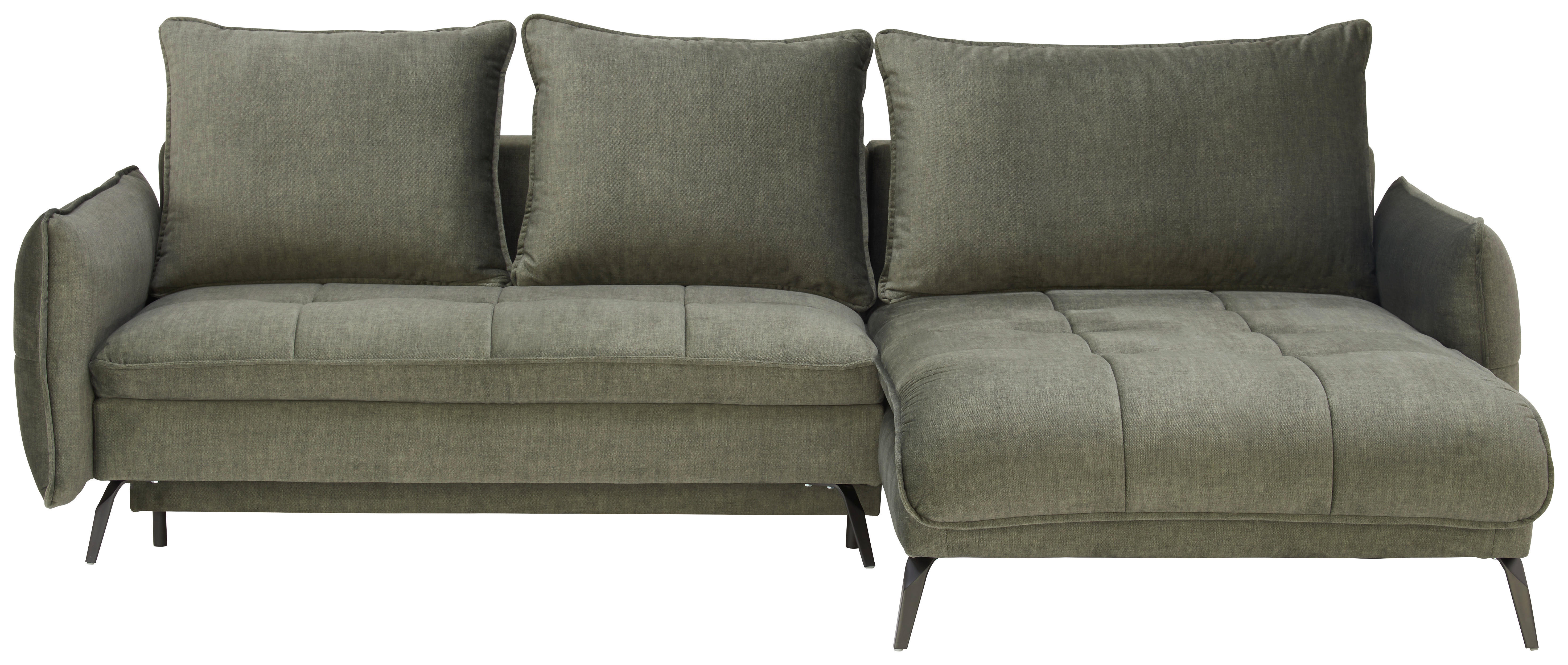 COLȚAR EXTENSIBIL textil măsliniu  - negru/măsliniu, Design, metal/textil (273/180cm) - Hom`in