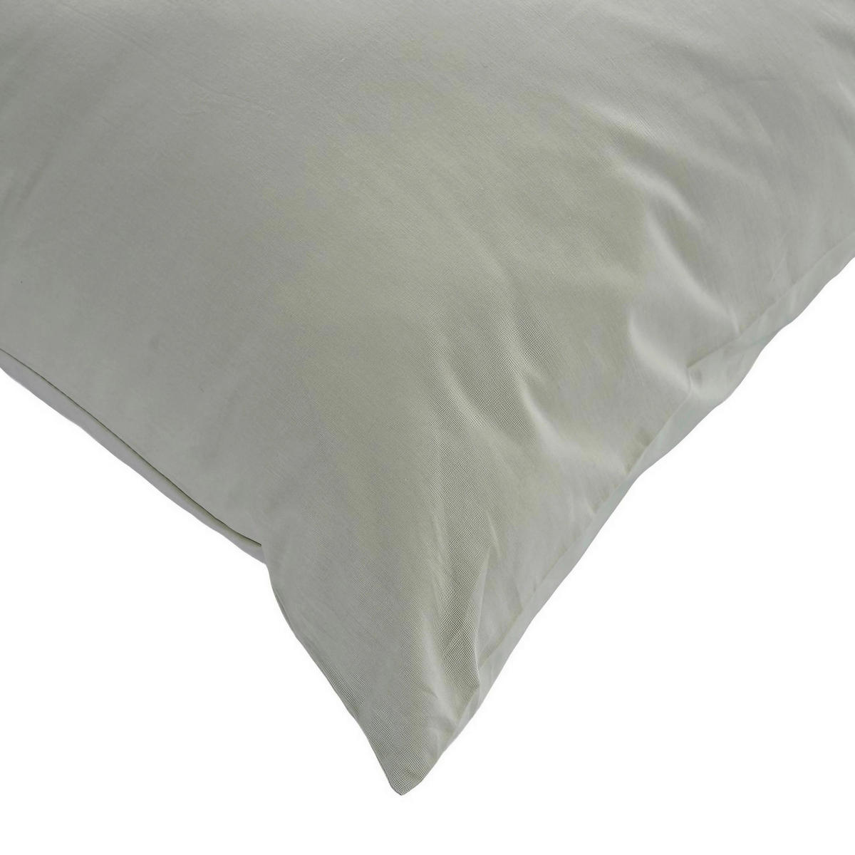 BETTWÄSCHE 135/200 cm  - Salbeigrün, Basics, Textil (135/200cm)