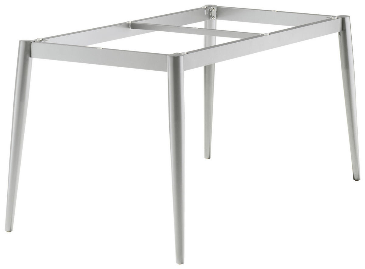 GARTENTISCHGESTELL 160/90/73 cm Metall  - Graphitfarben, Basics, Metall (160/90/73cm) - Sieger