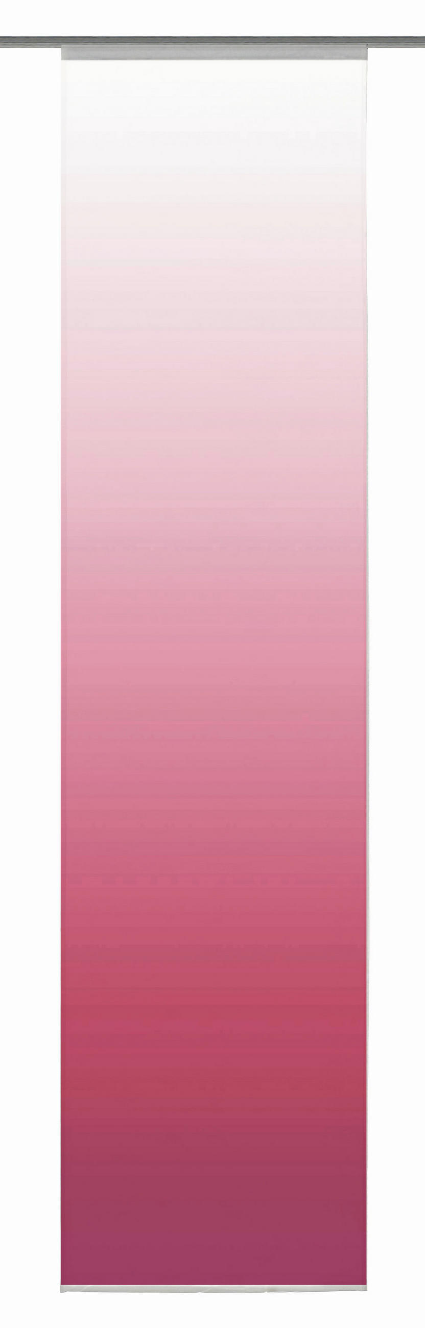 FLÄCHENVORHANG   blickdicht   60/245 cm  - Pink, Design, Textil (60/245cm)