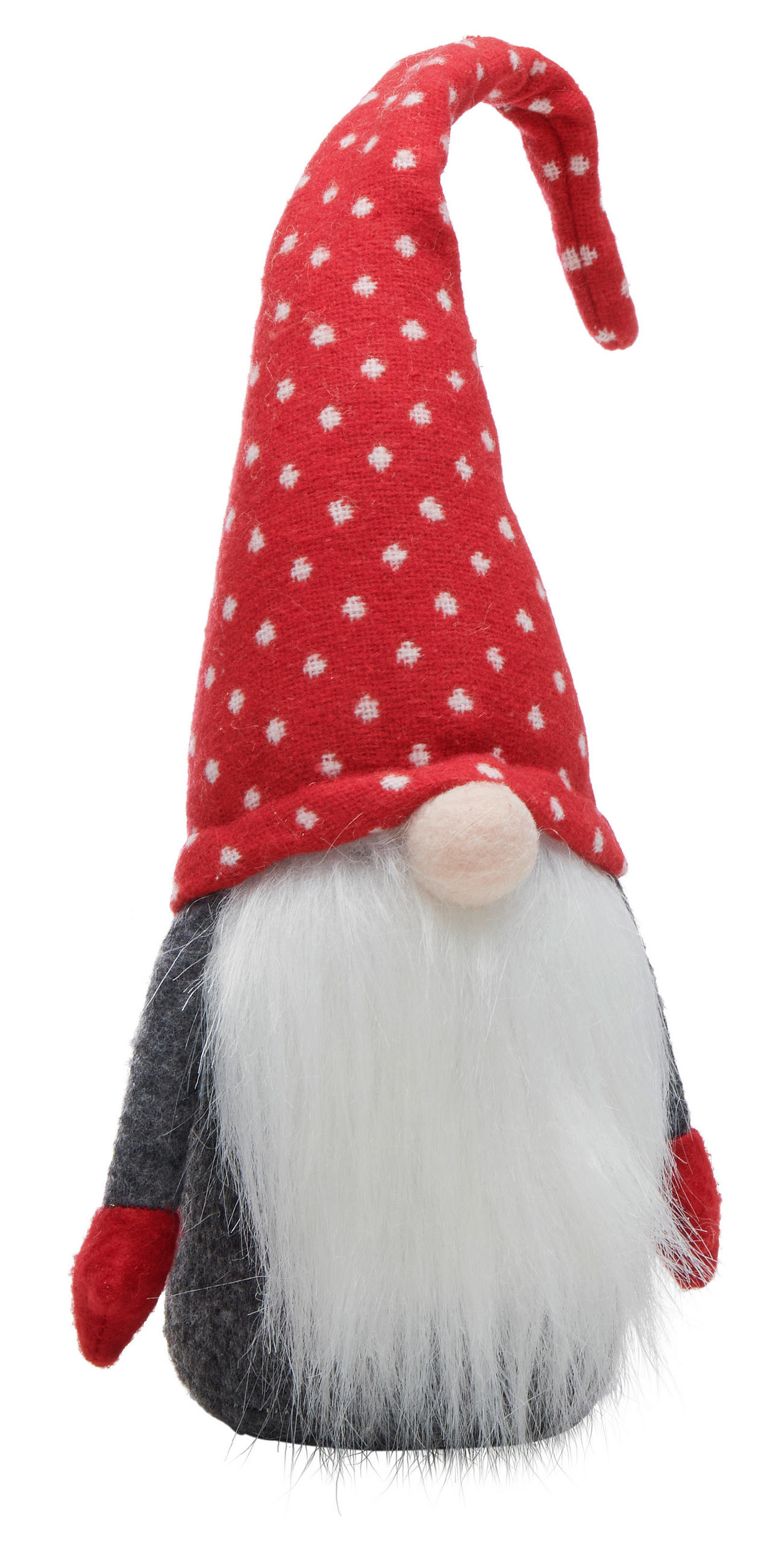 TOMTENISSE  - vit/röd, Lifestyle, textil (10,5/8,5/38cm) - X-Mas