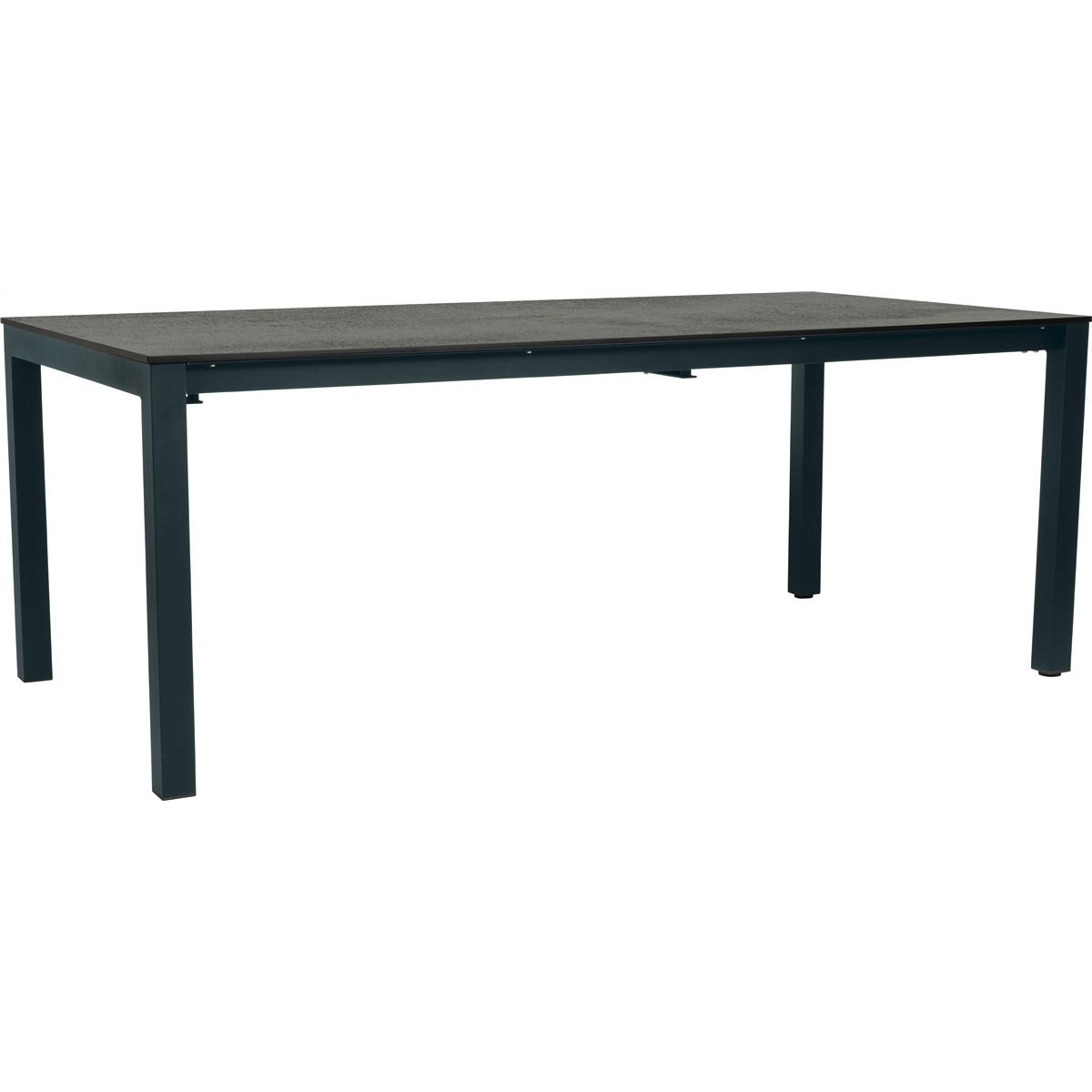 AUSZIEHTISCH in Metall, Kunststoff 200-250/100/75,5 cm   - Anthrazit/Grau, Design, Kunststoff/Metall (200-250/100/75,5cm) - Stern