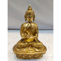 SKULPTUR - Goldfarben, LIFESTYLE, Metall (12/8/17cm) - Ambia Home