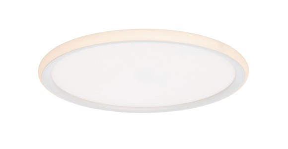 LED-DECKENLEUCHTE 40/3,5 cm   - Weiß, Basics, Kunststoff (40/3,5cm) - Novel