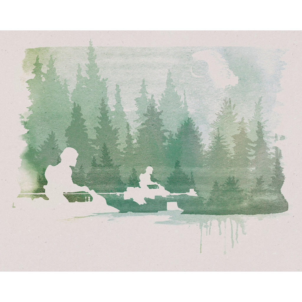 Fototapete Star Wars Endor Speeders