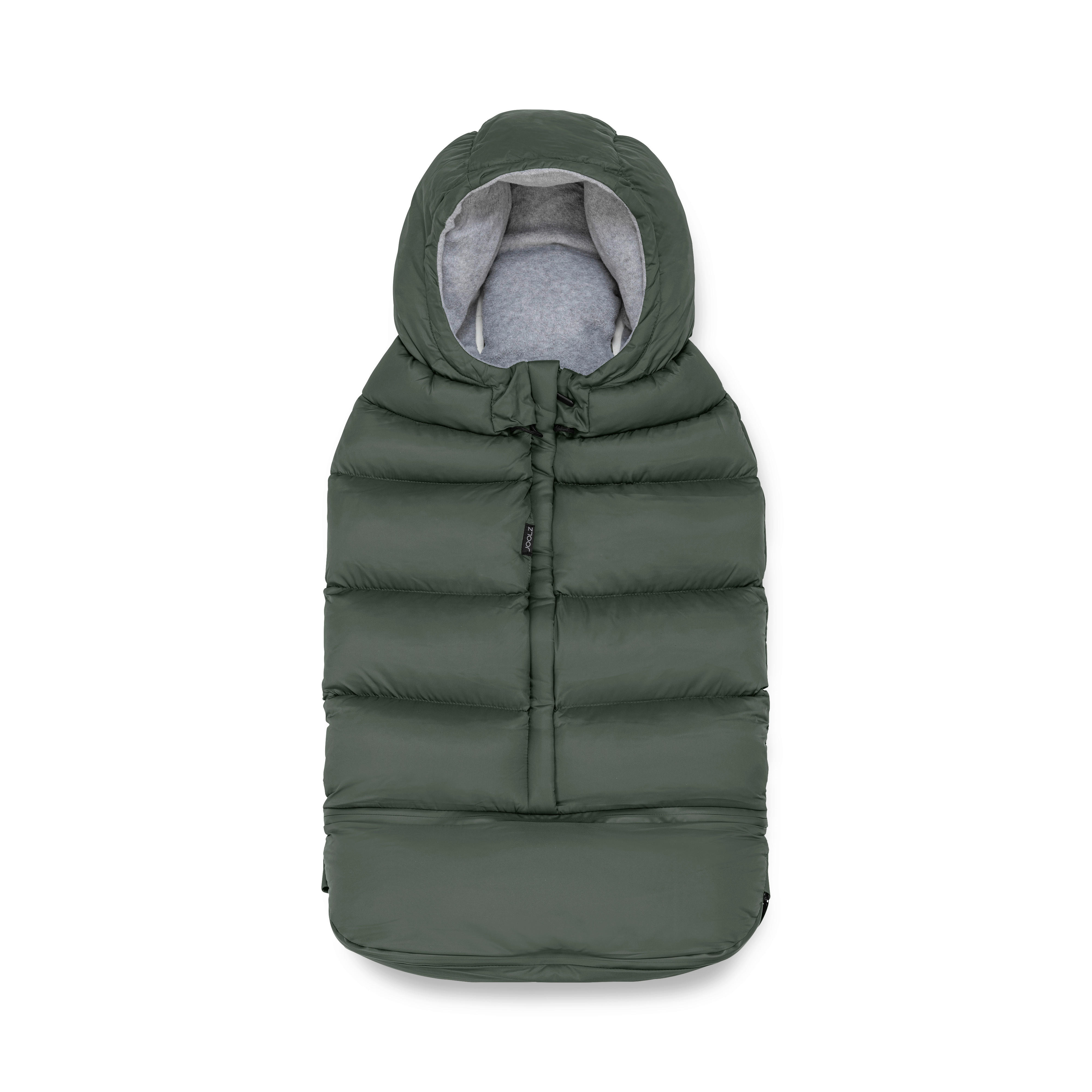 FUßSACK Thermo Fußsack  - Dunkelgrün, Basics, Textil (100/43/10cm) - Joolz