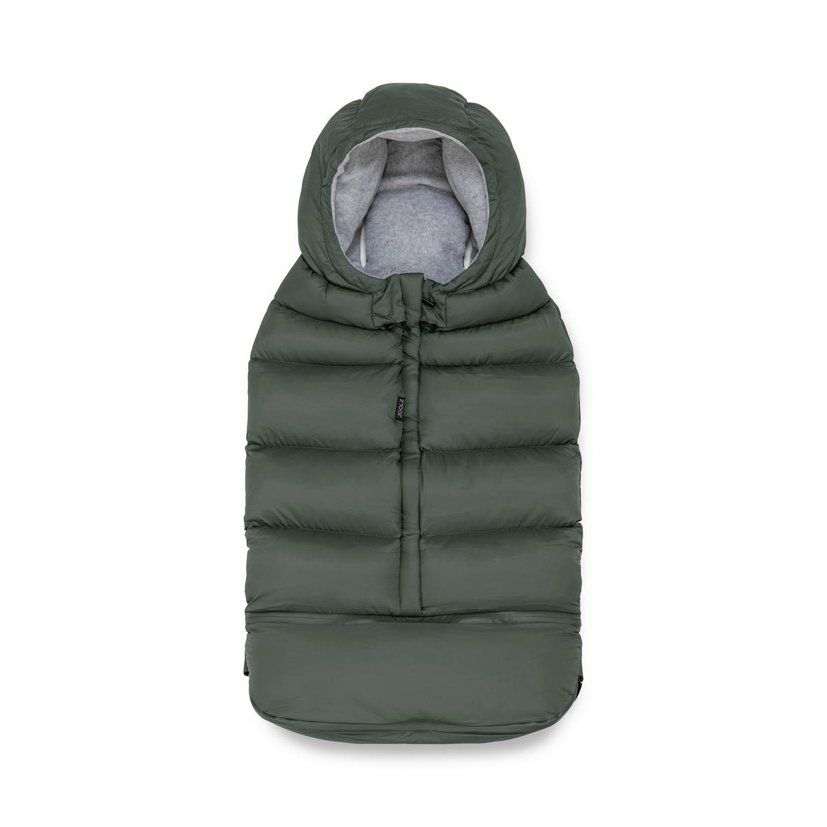 FUßSACK Thermo Fußsack  - Dunkelgrün, Basics, Textil (100/43/10cm) - Joolz