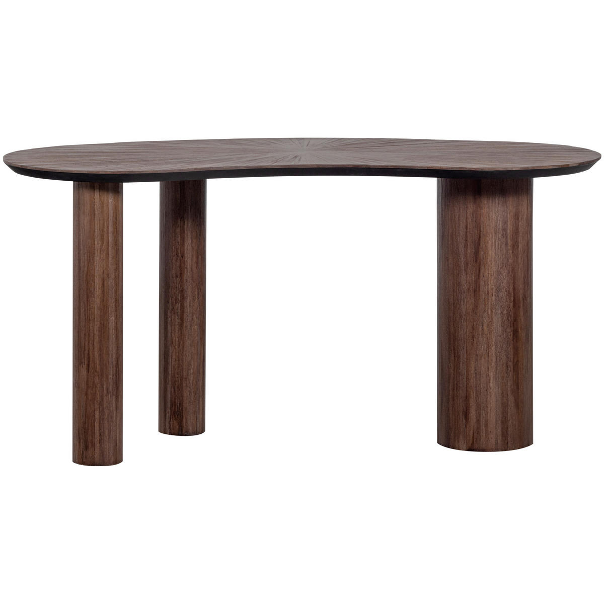 SCHREIBTISCH 150/62/76 cm  in Braun  - Braun, MODERN, Holz (150/62/76cm) - Livetastic