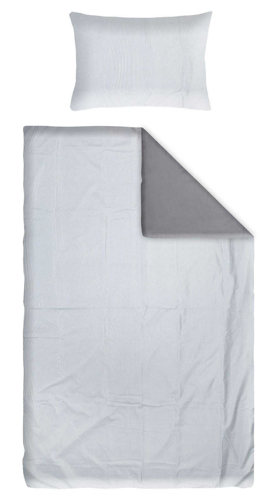 POSTELJNINA ARIA 140/200 cm siva  - siva, Konvencionalno, tekstil (140/200cm) - Boxxx