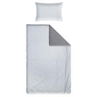 POSTELJNINA ARIA 140/200 cm siva  - siva, Konvencionalno, tekstil (140/200cm) - Boxxx