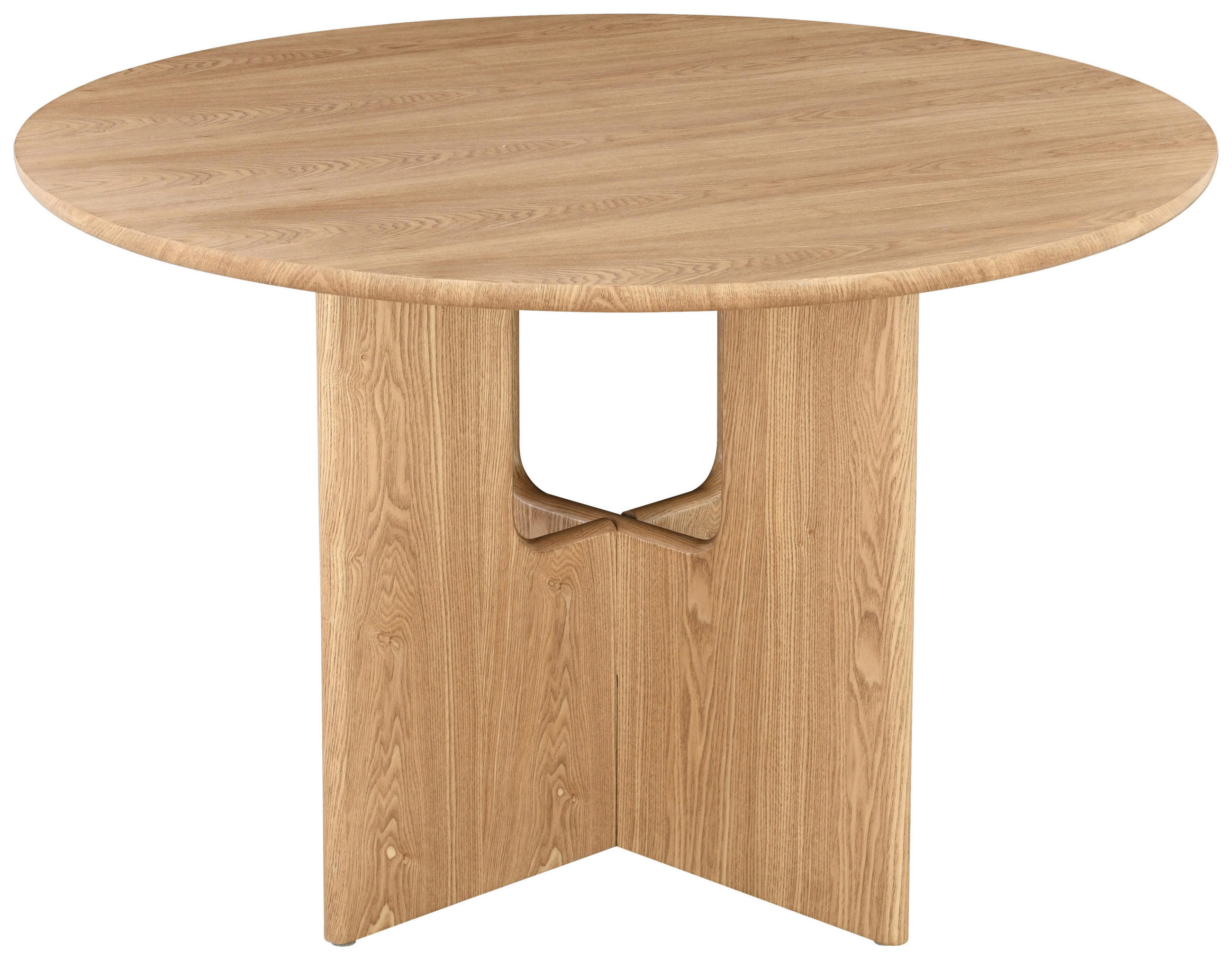 ESSTISCH 120/120/75 cm Echtholz, Nachbildung  Holz, Holzwerkstoff rund Eichefarben  - Eichefarben, Modern, Holz/Holzwerkstoff (120/120/75cm) - Livetastic