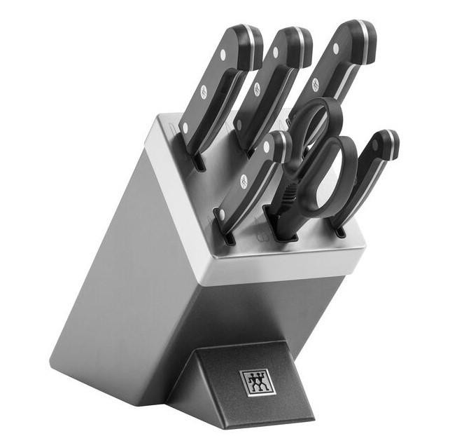 KNIVBLOCK 7 delar  - Basics, metall - Zwilling