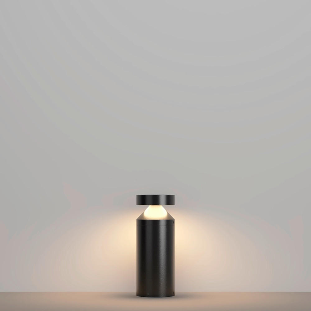 WEGELEUCHTE 12/30 cm  - Graphitfarben, MODERN, Metall (12/30cm) - MAYTONI