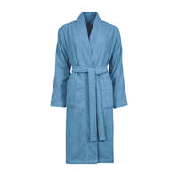 BADEMANTEL Paola S Damen  - Blau, KONVENTIONELL, Textil (Snull) - Vossen