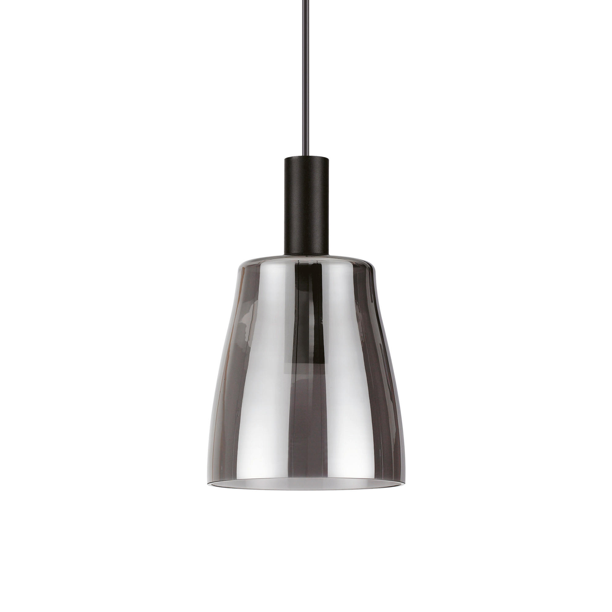 Ideal Lux Led-Hängeleuchte Cocco Grau, Schwarz 50\227 cm