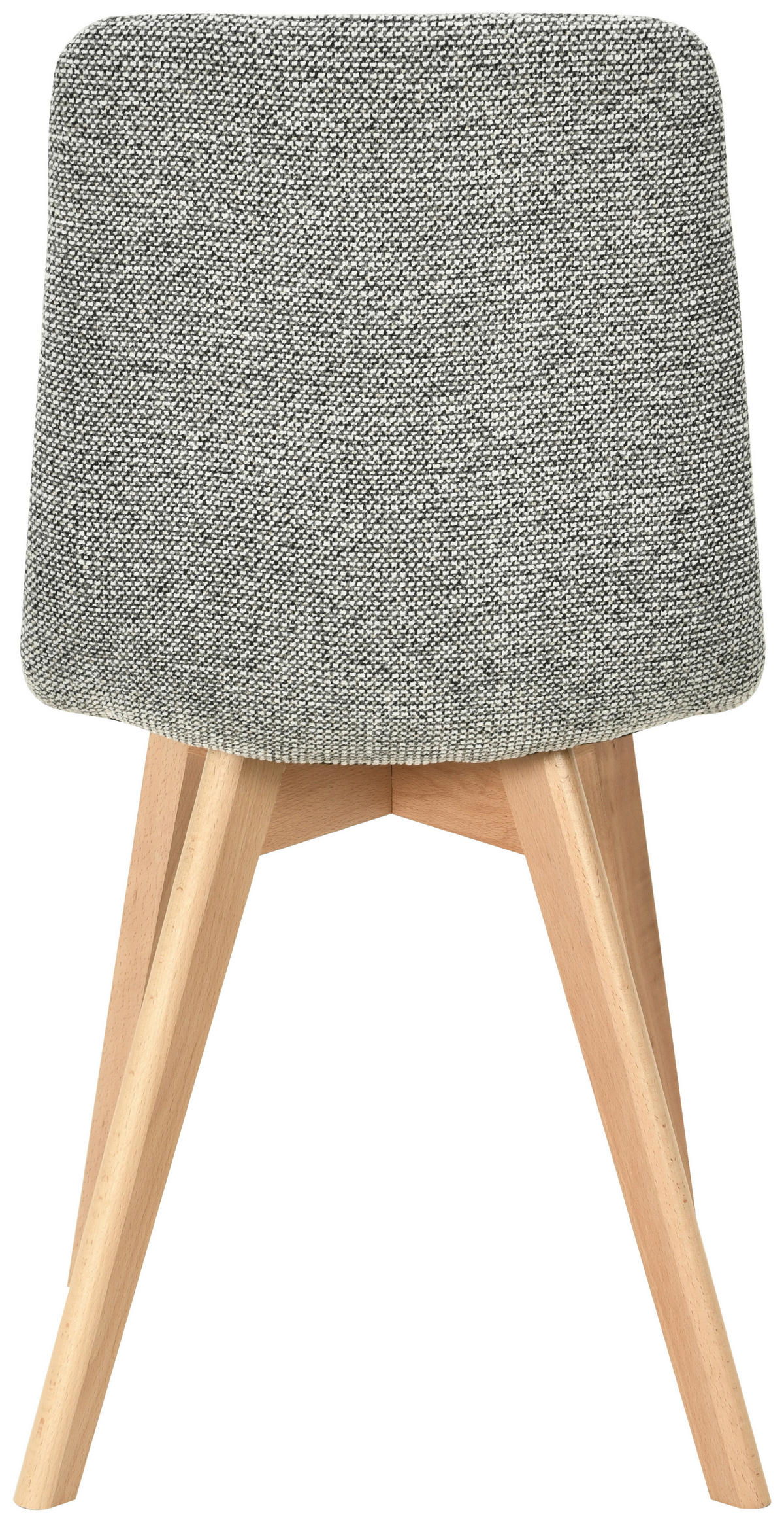 STUHL  Stoffauswahl Leinenoptik  - Naturfarben/Grau, Design, Holz/Textil (45/89/53cm) - Carryhome