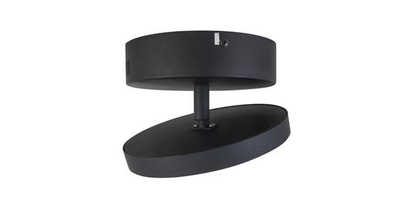 LED-STRAHLER 17/10 cm - Schwarz, LIFESTYLE, Kunststoff/Metall (17/10cm) - Novel
