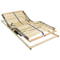 LATTENROST 140/200 cm Kopfteil, Fußteil verstellbar, Birke, Buche  - Naturfarben, Basics, Holz (140/200cm) - Sembella