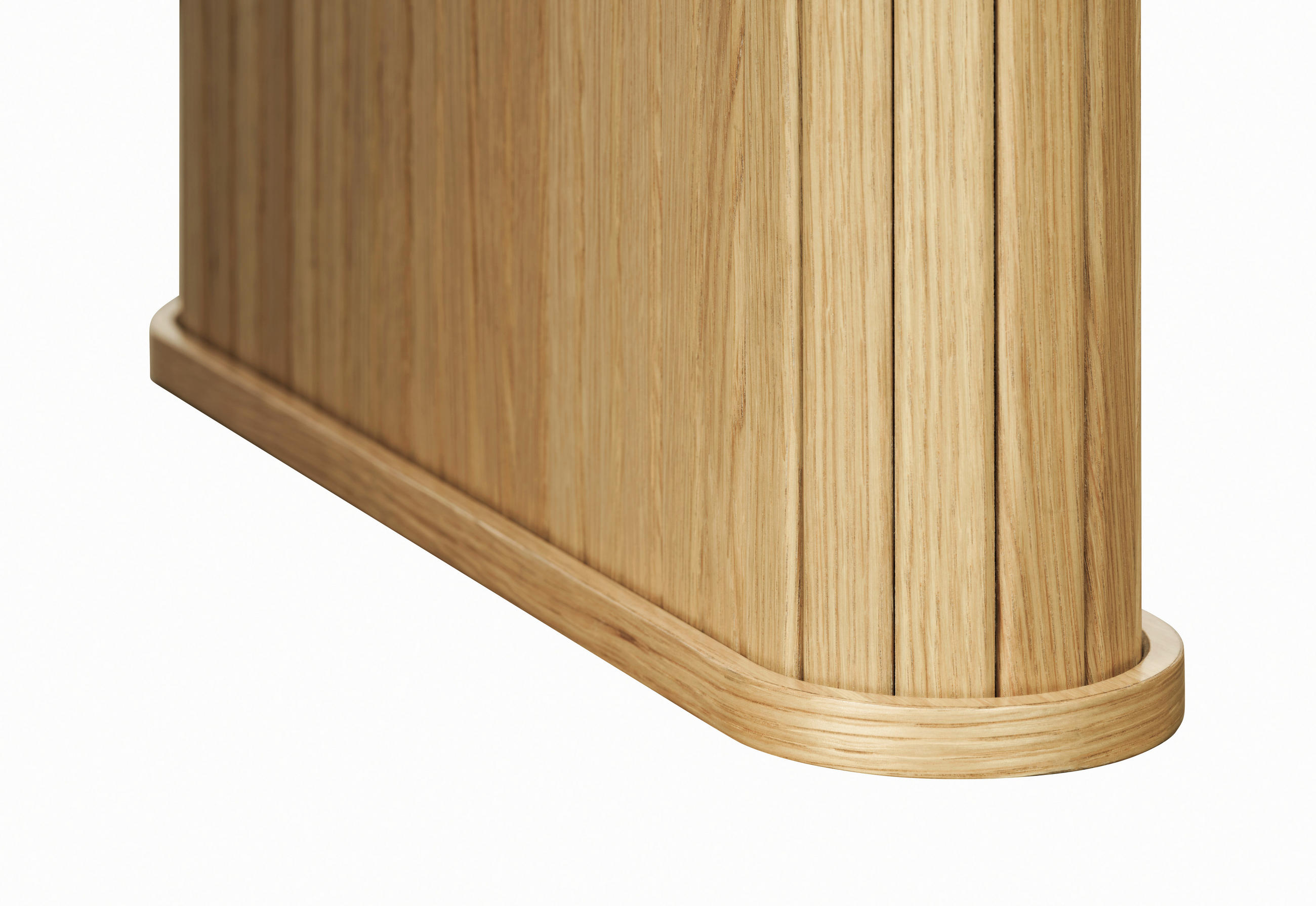 Thumbnail - home24 Esstisch, Eiche, Holzwerkstoff, furniert, bootsförmig, Säule, Wange, 100x75x190 cm, Variantenauswahl, Esszimmer, ...