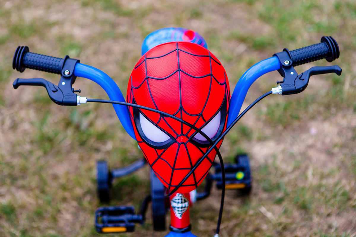 KINDERFAHRRAD 12 Zoll  - Blau/Rot, Basics, Metall (54/74/84cm)