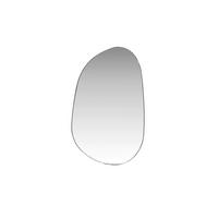 SPIEGEL 40/65/3 cm    in oval  - Silberfarben, MODERN, Glas/Metall (40/65/3cm) - Livetastic