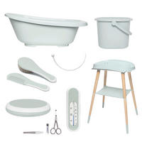 BABYBADESET SENSE 7-teilig  - Grün, Basics, Kunststoff (79.5/40/46cm) - Bebe Jou