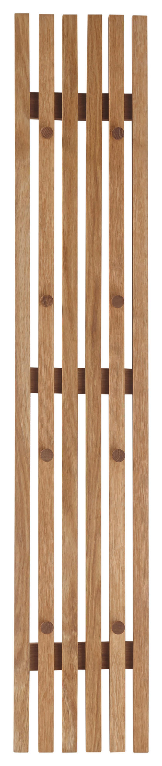 ŠATNÍ PANEL, barvy dubu, dub, 22/120/5 cm - barvy dubu, Natur, dřevo (22/120/5cm)