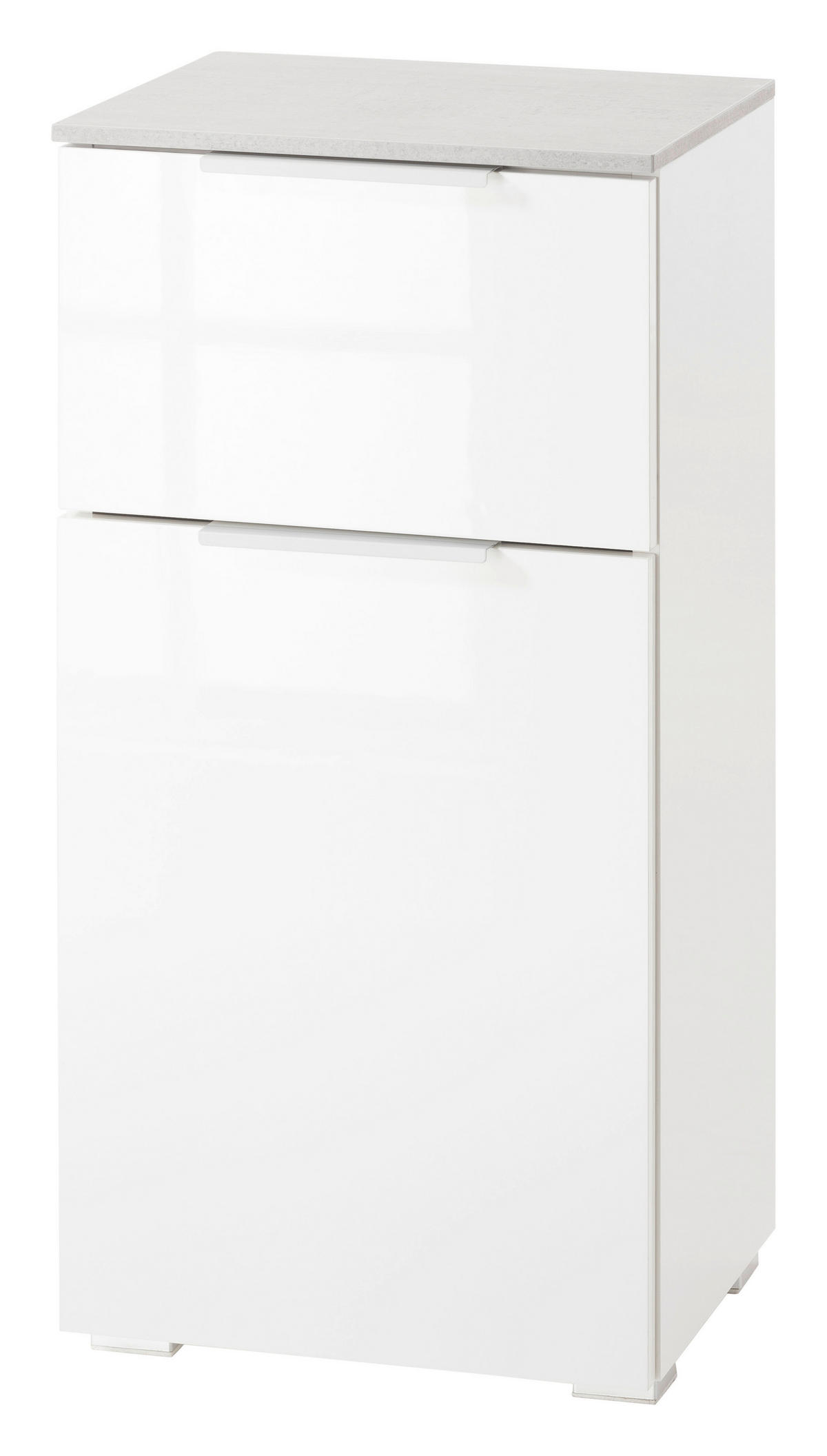 SPODNJA OMARICA  - Moderno, kovina/leseni material (40/80,5/35cm) - Xora