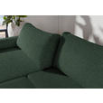 2,5-SITZER  in Flachgewebe Olivgrün  - Schwarz/Olivgrün, Design, Kunststoff/Textil (240/70/125cm) - Xora