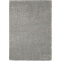 WEBTEPPICH  Wohnzimmer 200/290 cm Dunkelgrau rechteckig  - Dunkelgrau, Basics, Textil (200/290cm) - Novel