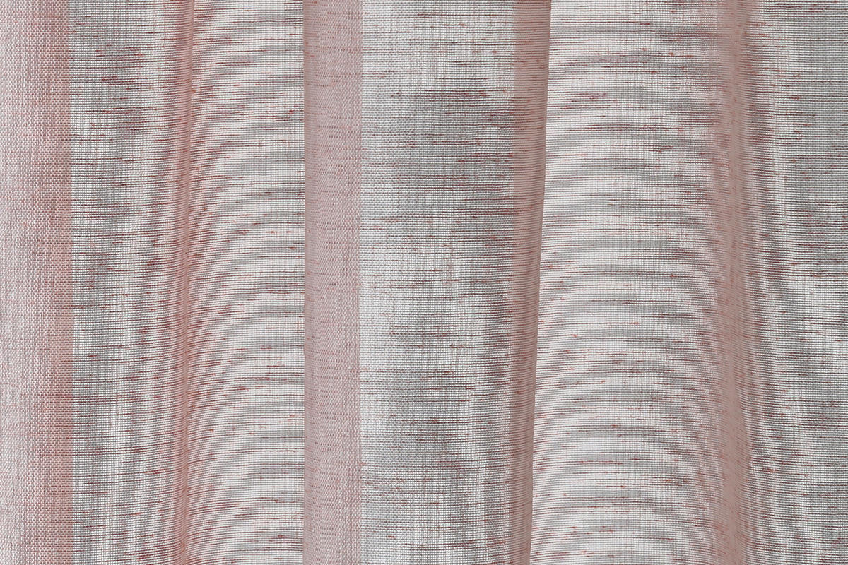 SCHLAUFENSCHAL  transparent   140/245 cm  - Hellrosa, Basics, Textil (140/245cm)