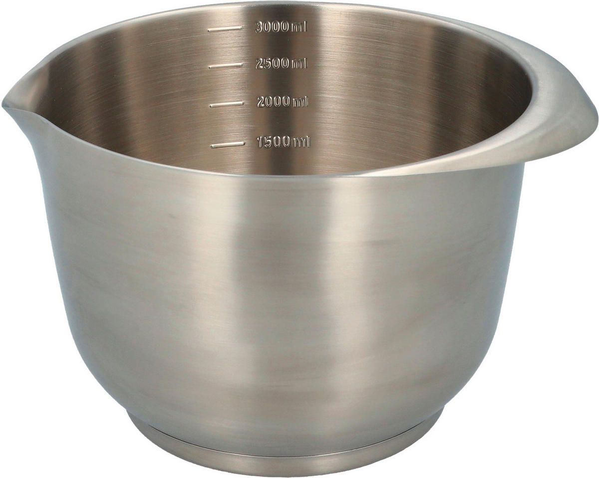 SCHÜSSEL   - Edelstahlfarben, KONVENTIONELL, Metall (24/14,1/20cm) - Birkmann