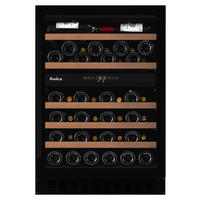 WEINKÜHLSCHRANK WK341118S  - Schwarz, MODERN, Glas/Holz (59,5/88/61,5cm) - Amica