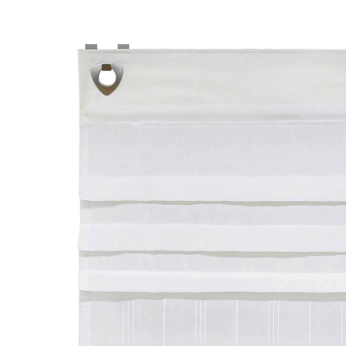FALTROLLO  transparent  120/140 cm    - Weiß, Basics, Textil (120/140cm) - Joyswahl