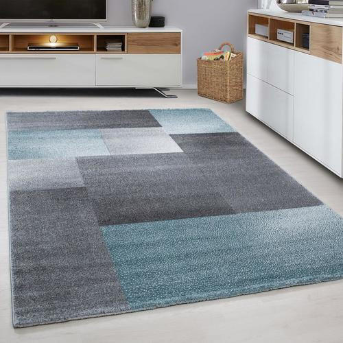LÄUFER 80/250 cm Lucca - Blau, Trend, Textil (80/250cm) - Novel