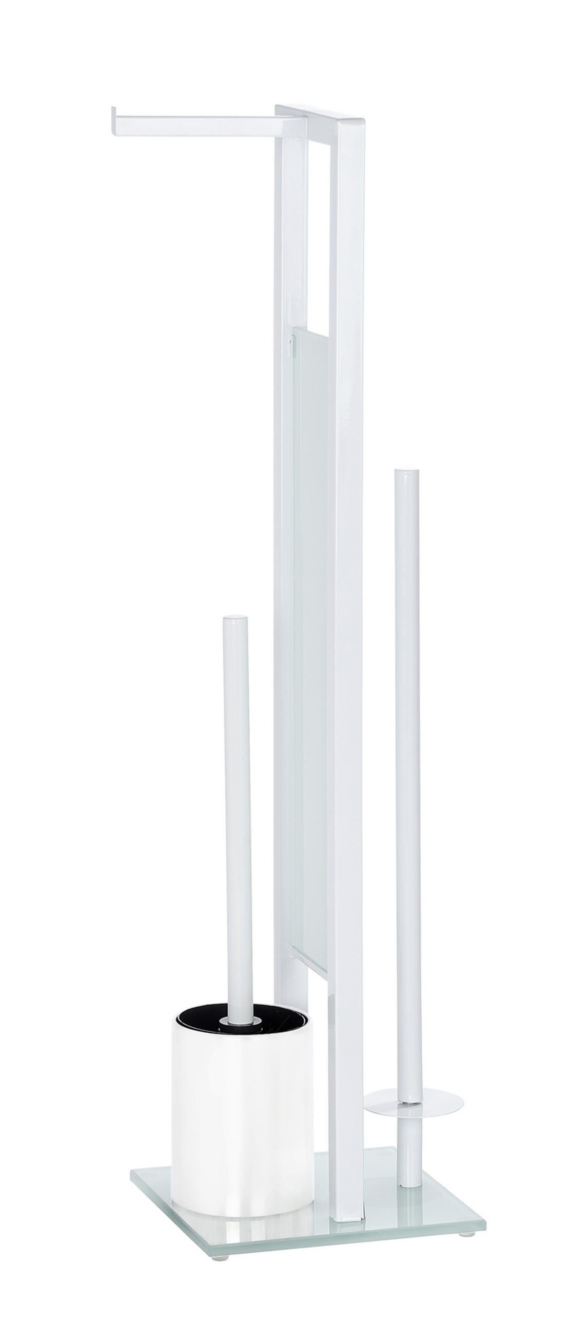 WC SADA   - bílá, Basics, kov/plast (18/70/23cm) - Wenko