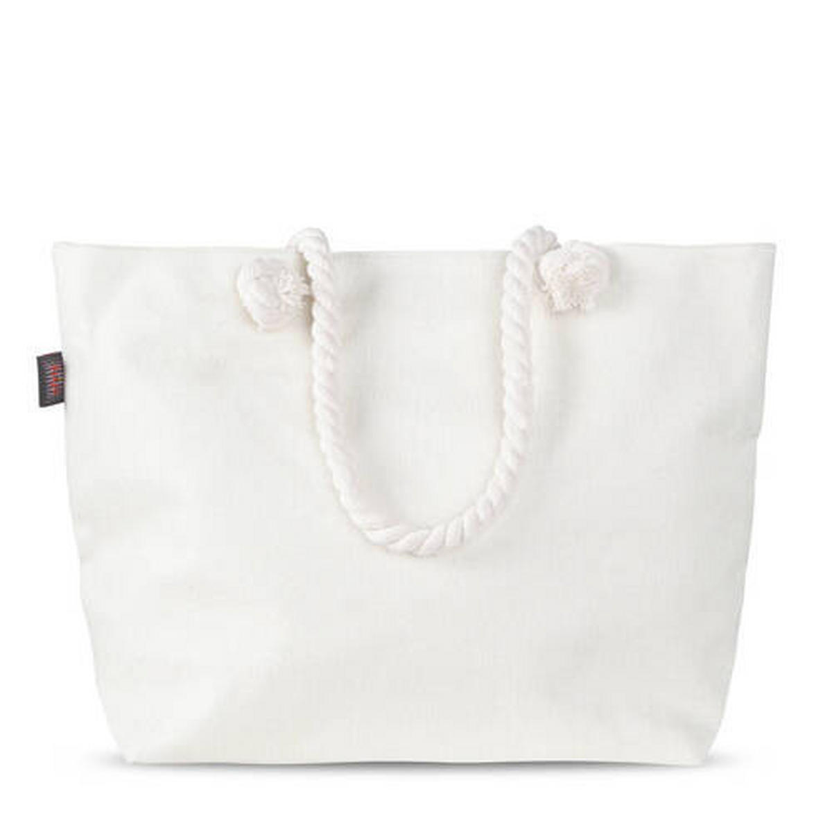 STRANDTASCHE - Blau/Petrol, Trend, Textil (43/60cm)