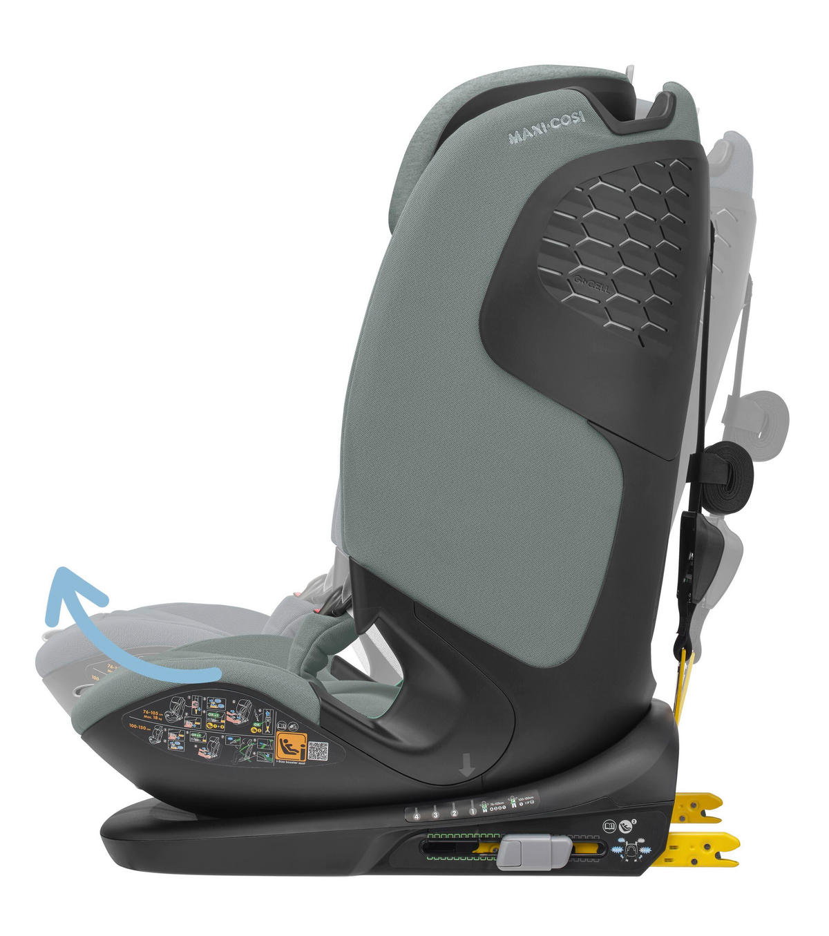 KINDERAUTOSITZ Titan Pro2 i-Size  - Hellgrau, Basics, Kunststoff/Textil (46/76/60cm) - Maxi-Cosi