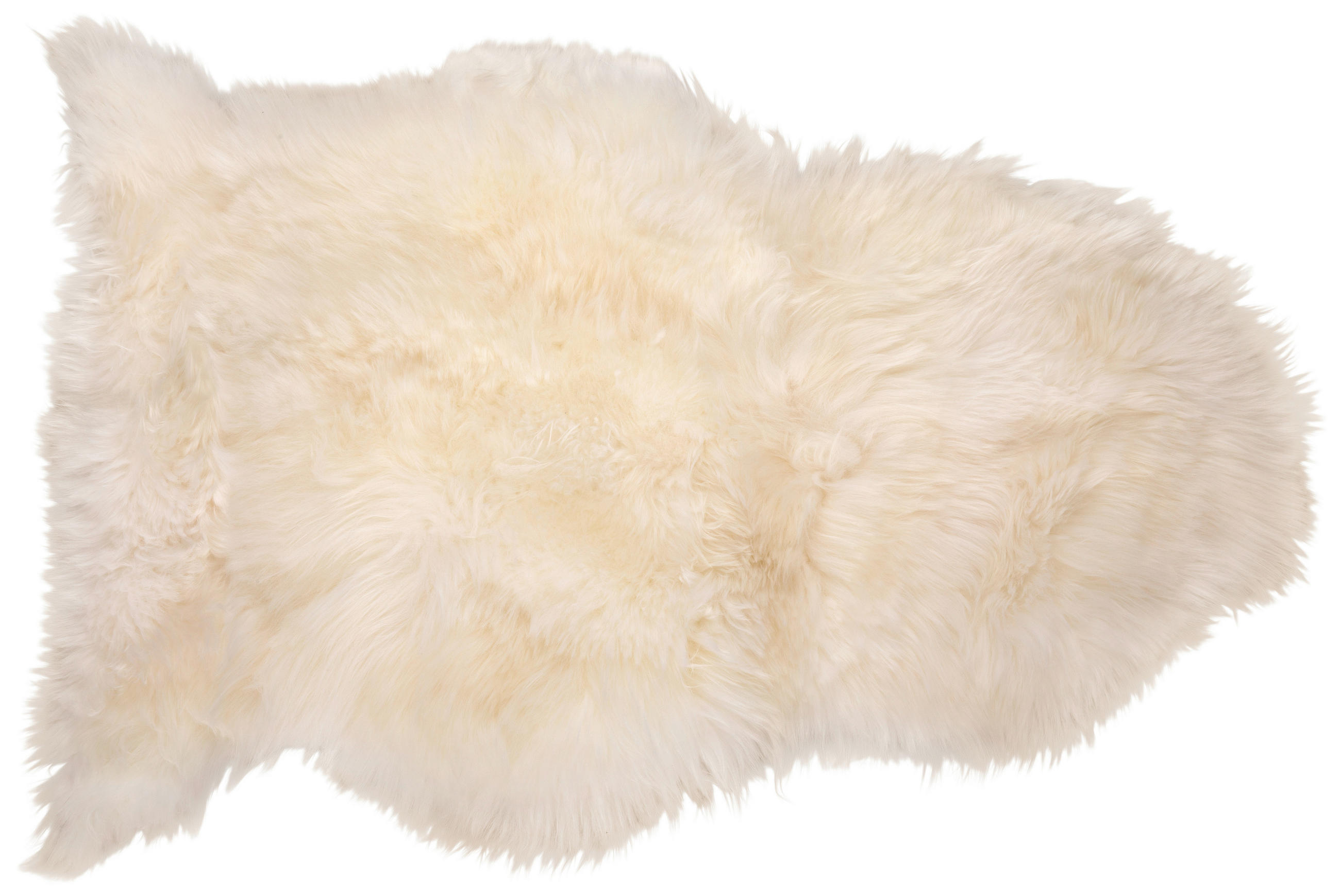 Schaffell Leonie Weiß 90x60 cm Echtfell