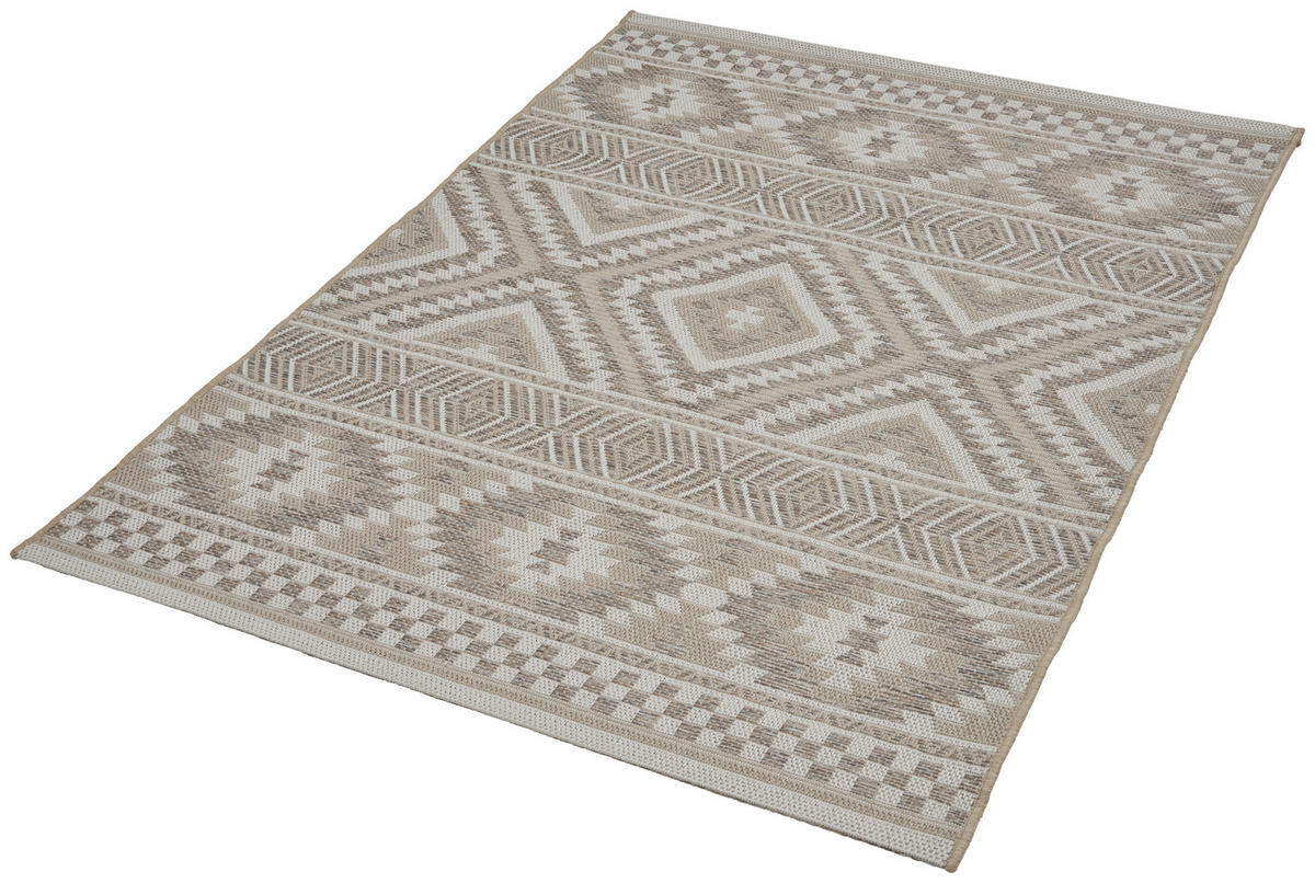 OUTDOORTEPPICH 80/150 cm Trinidad  - Beige, Design, Kunststoff/Textil (80/150cm) - Novel