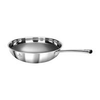 WOKPFANNE Honeycomb Keramik Keramikbeschichtung  - Edelstahlfarben, Basics, Metall (28/11,5cm) - CHEF CUISINE