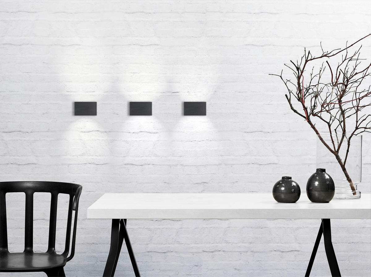 AUßENWANDLEUCHTE 14/6,4/8,85 cm   - Schwarz, Design, Metall (14/6,4/8,85cm) - Nordlux
