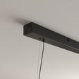 LED-HÄNGELEUCHTE Bury 118/22/150 cm  - Schwarz, Design, Metall (118/22/150cm) - Novel