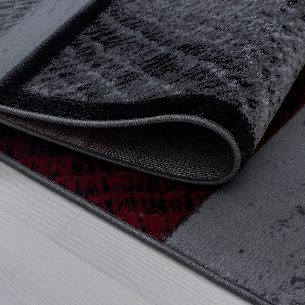 LÄUFER 80/300 cm Plus 8003 Rot  - Rot, Design, Textil (80/300cm)