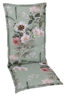 JASTUK ZA FOTELJU ZA OPUŠTANJE  120/7/50 cm    - žalfija zelena, Dizajnerski, tekstil (120/7/50cm) - Ambia Garden