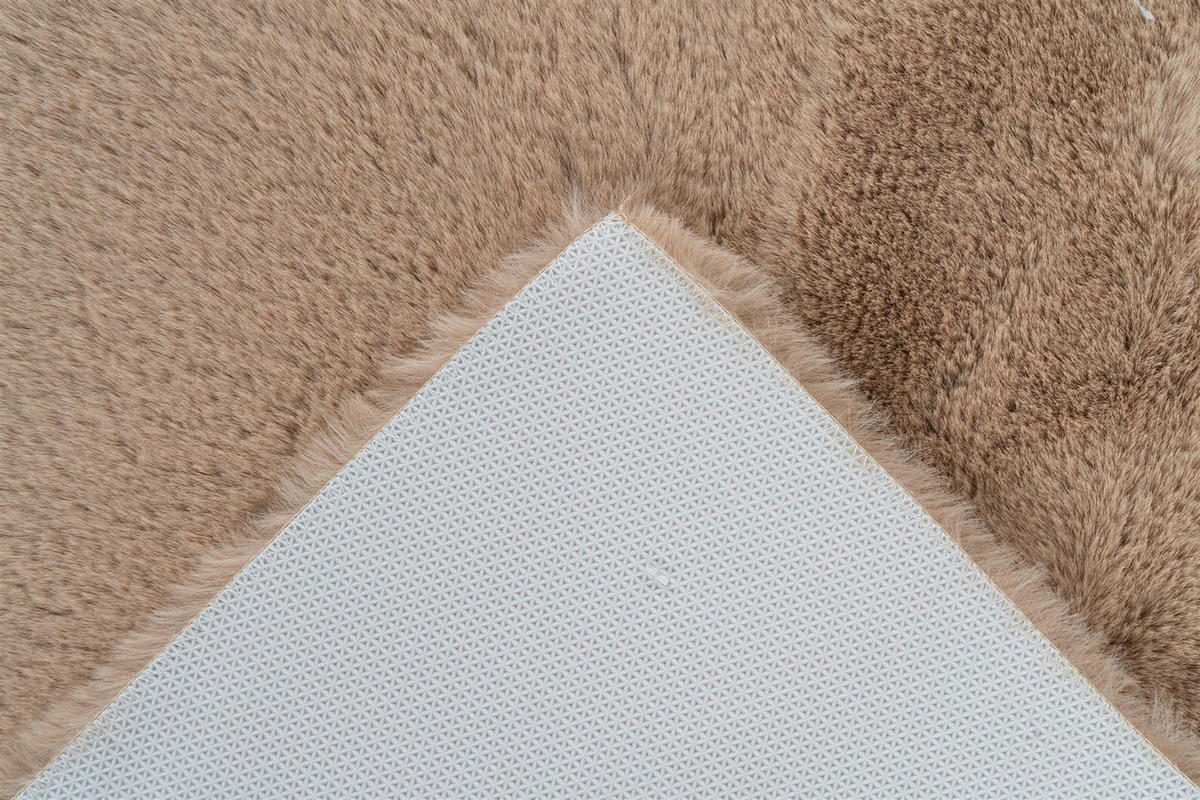 HOCHFLORTEPPICH 50/90 cm Rabbit Light 425 Beige Beige  - Beige, KONVENTIONELL, Kunststoff/Textil (50/90cm)