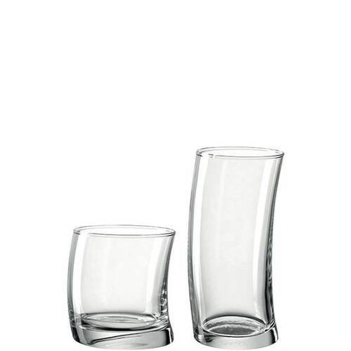 ČAŠA  450 ml  - providno, Dizajnerski, staklo (15,5cm) - Leonardo