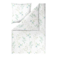 BETTWÄSCHE Natürlich Estella 155/220 cm  - Blau, Design, Textil (155/220cm) - Estella